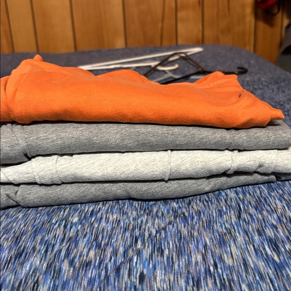T shirt bundle 3 gray, 1 orange! The North Face